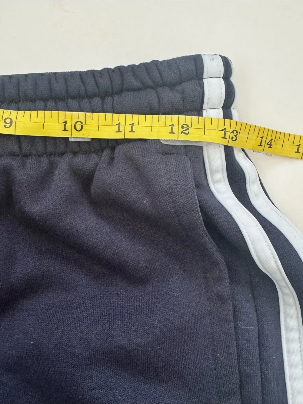 adidas Essentials 3 Stripes French Terry Tapered Joggers Men M Black FP7695